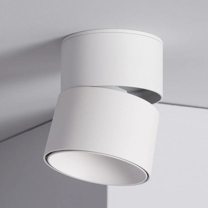 Aplique LED 15W de Aluminio Circular Blanco New Onuba