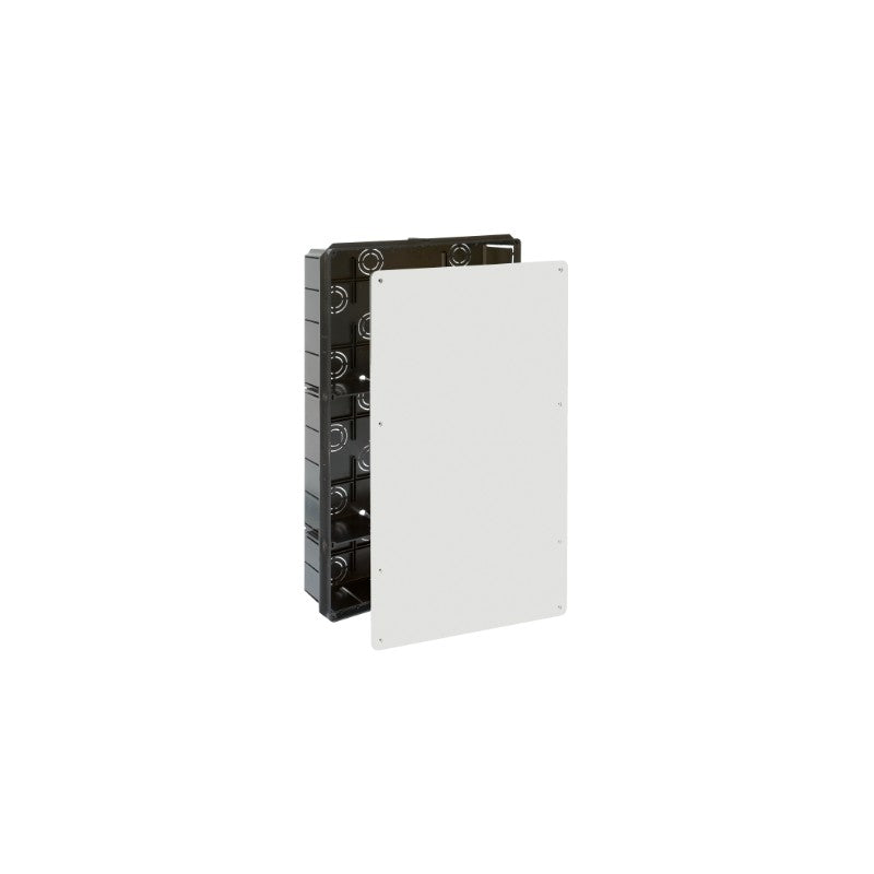 CAJA CONEXION EMPOTRAR 300X500MM TAPA C/TORNILLOS.PROFUNDIDAD 85MM 50 ENTRADAS P/TUBO Ø 40MM DOS TAB