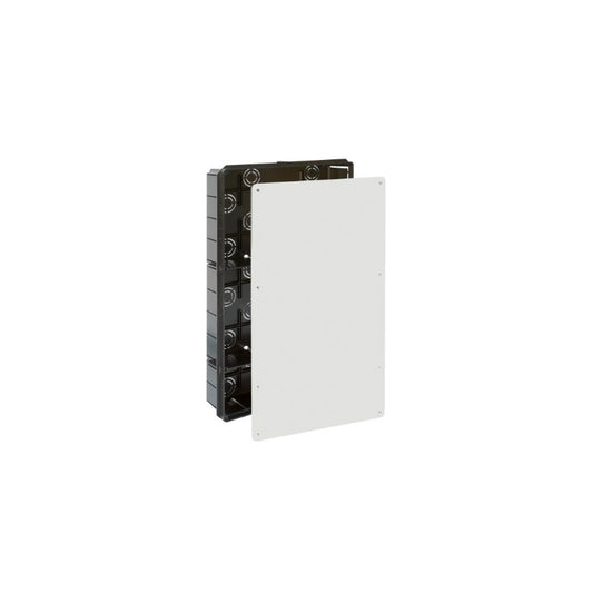 CAJA CONEXION EMPOTRAR 300X500MM TAPA C/TORNILLOS.PROFUNDIDAD 85MM 50 ENTRADAS P/TUBO Ø 40MM DOS TAB
