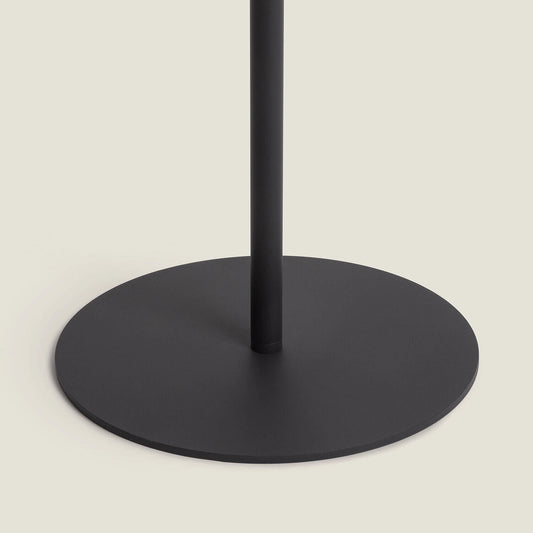 Lámpara de Pie Exterior de Metal LED Solar Larso