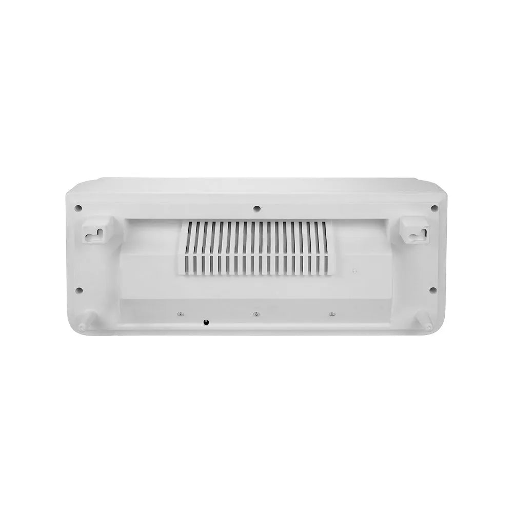 Split Ceramico Ptc Zarate 2000w Negro/blanco 2pot.3func.remoto,temporizador7dias,prot.seg.ventanas Abiertas 18x43x14cm