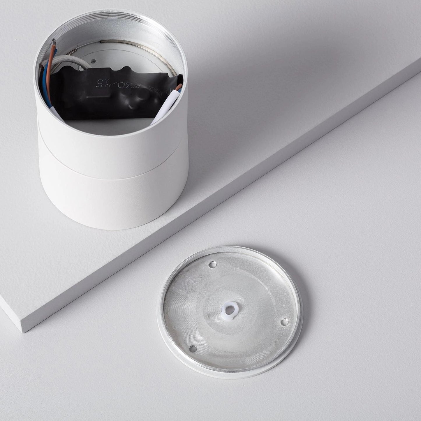 Aplique LED 15W de Aluminio Circular Blanco New Onuba