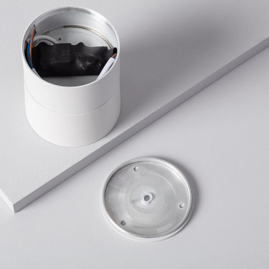 Aplique LED 15W de Aluminio Circular Blanco New Onuba