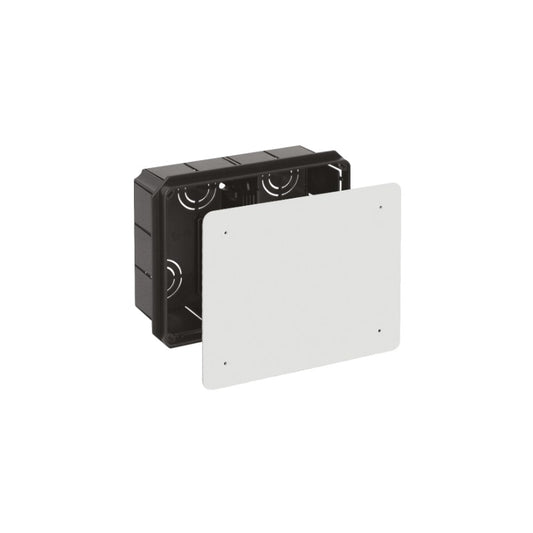 CAJA CONEXION EMPOTRAR 200X160MM TAPA C/TORNILLOS.PROFUNDIDAD 70MM 18 ENTRADAS P/TUBO Ø 40MM UN TABI