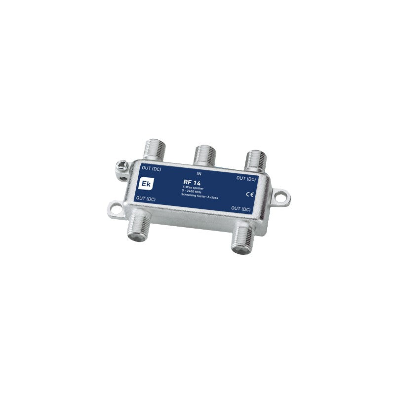 REPARTIDOR CLASE A 4 SALIDAS. 5-2400MHZ. CON PASO DC