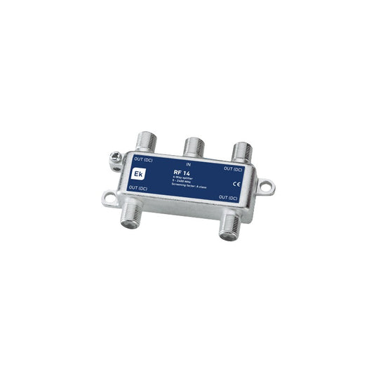 REPARTIDOR CLASE A 4 SALIDAS. 5-2400MHZ. CON PASO DC