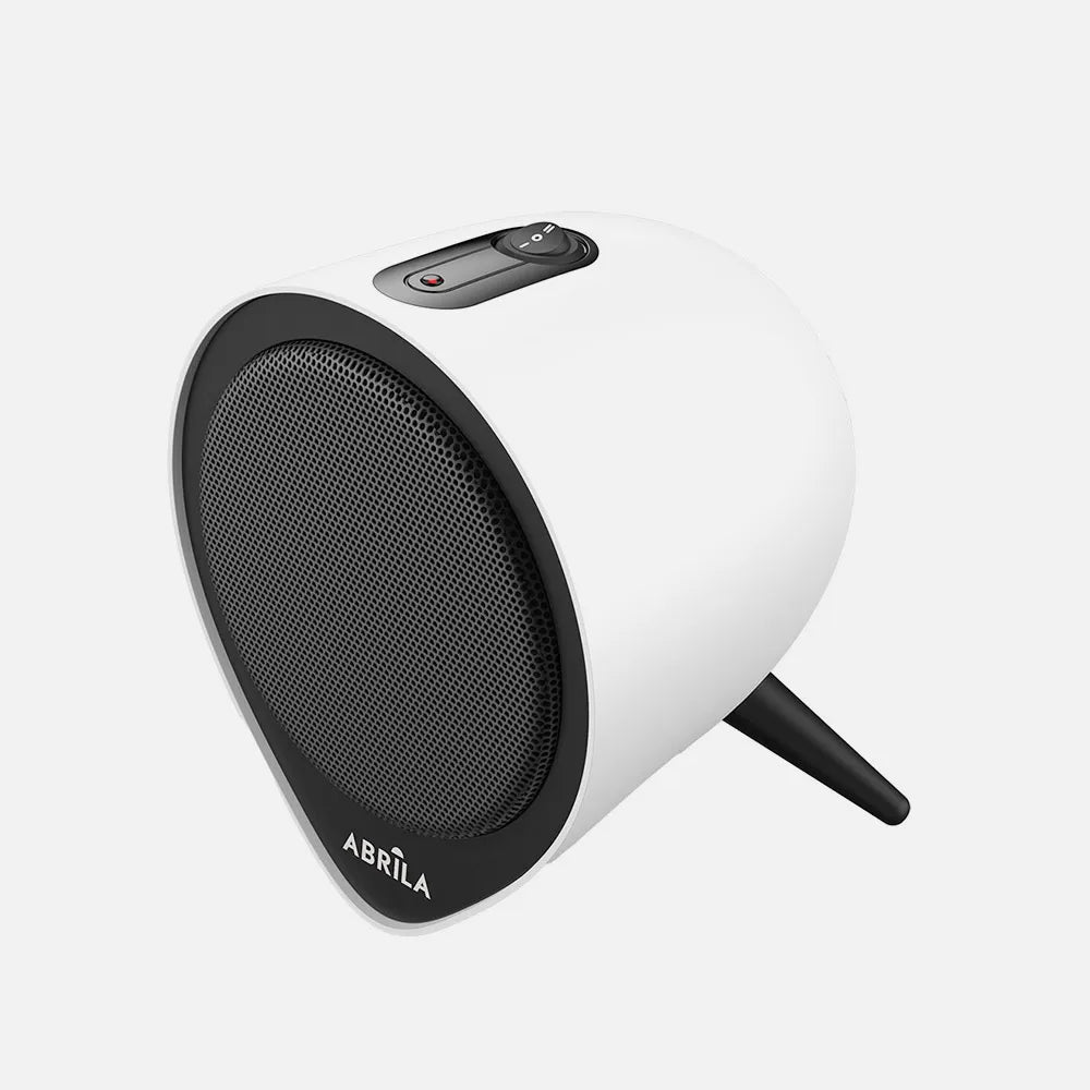 Termoventilador Ceramico Andino 1500w Blanc/negro 2pot.protecc.anticalentamiento,antivuelco 21x18x18cm
