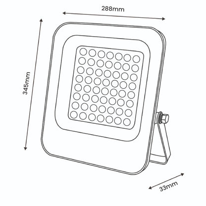 Foco Proyector LED SMD 200W 24000LM Chip Osram Mini On Plus Regulable IP65