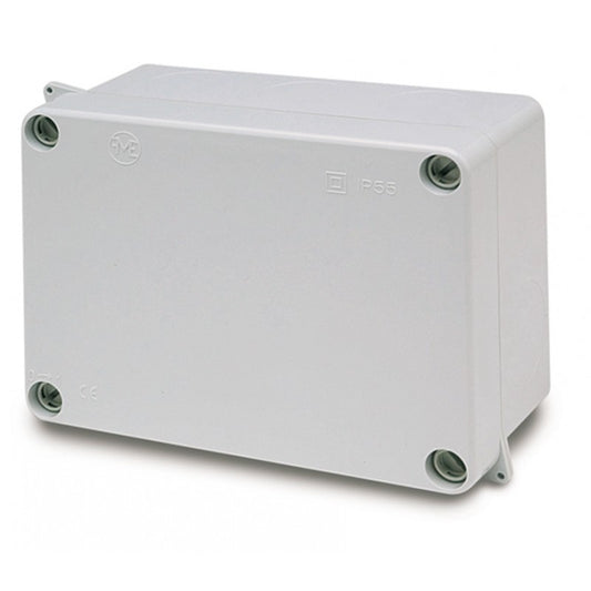 Caja ciega libre halogenos 120x160x72 tapa tornillo 1/4 vuelta ip55
