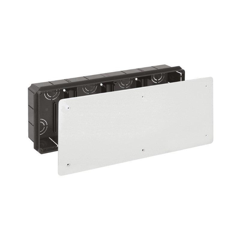 CAJA CONEXION EMPOTRAR 400X160MM TAPA C/TORNILLOS.PROFUNDIDAD 70MM 30 ENTRADAS P/TUBO Ø 40MM TRES TA