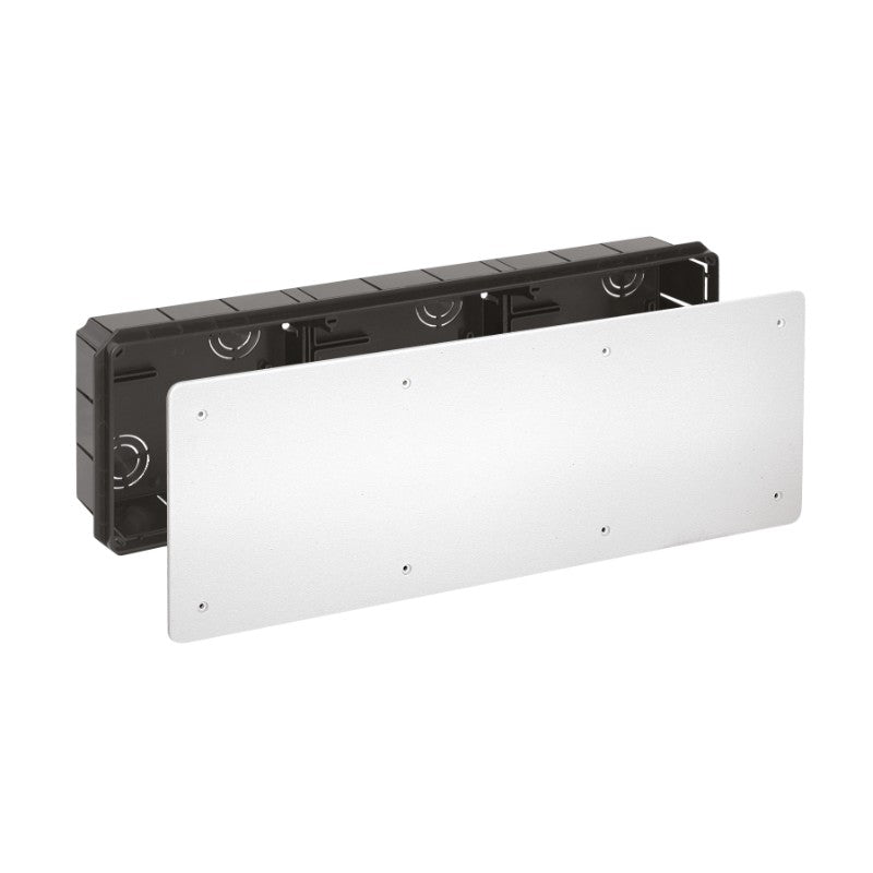 CAJA CONEXION EMPOTRAR 500X160MM TAPA C/TORNILLOS.PROFUNDIDAD 70MM 12 ENTRADAS P/TUBO Ø 40/18 ENTRAD