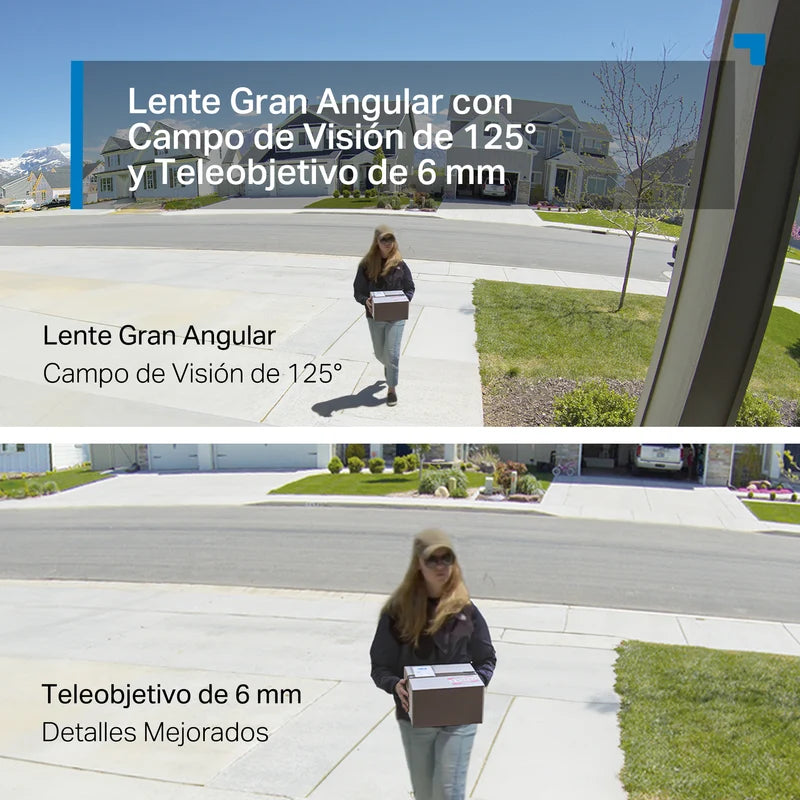 Cámara Exterior/Interior Doble Lente Tapo C246D | 2K QHD y 360°