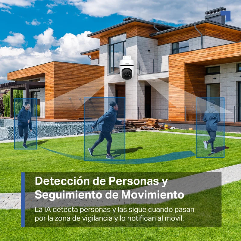 Cámara Exterior 360° Tapo C500 | Full HD 1080p y Detección de Personas