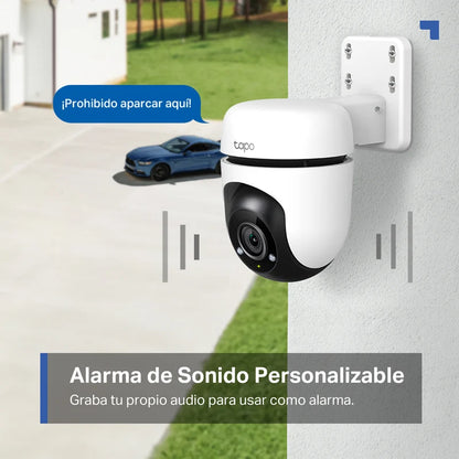 Cámara Exterior 360° Tapo C500 | Full HD 1080p y Detección de Personas