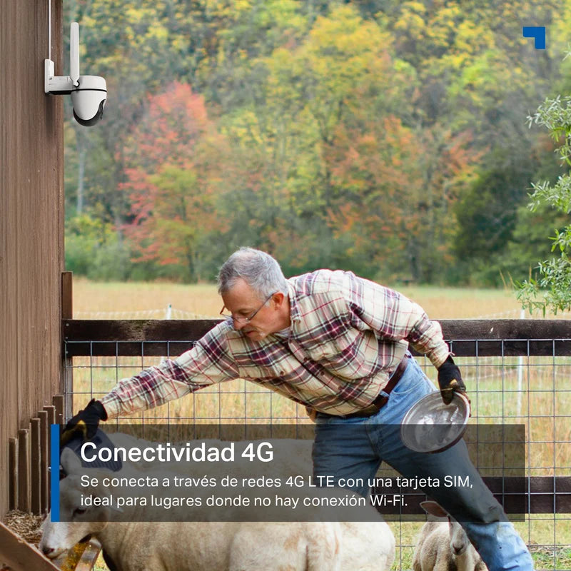 Cámara Exterior 4G LTE Tapo C501GW | Cobertura 360° e Inteligencia Artificial