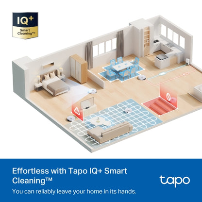 Tapo RV30 MAX Plus - Robot Aspirador 5300Pa, Base de Autovaciado, Navegación Láser LiDAR y Mapeo Inteligente, Limpieza 4 en 1: Barre, Aspira, Friega y Pasa la Mopa, Control por Voz y App,Blanco