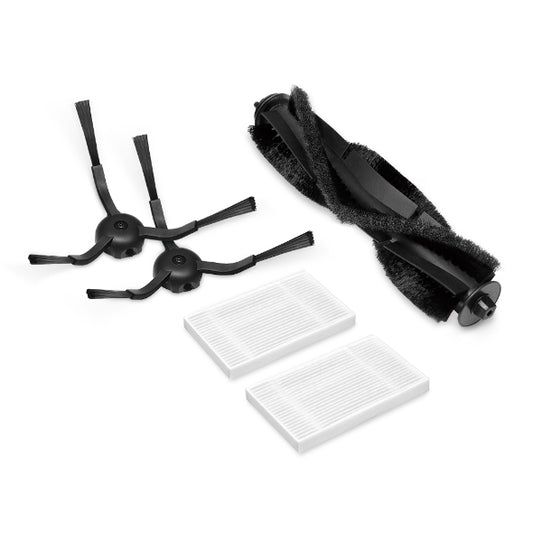 TAPO RVA105 Kit de repuesto para aspiradora robótica Tapo, El paquete incluye 1 cepillo principal, 2 cepillos laterales y 2 filtros HEPA lavables