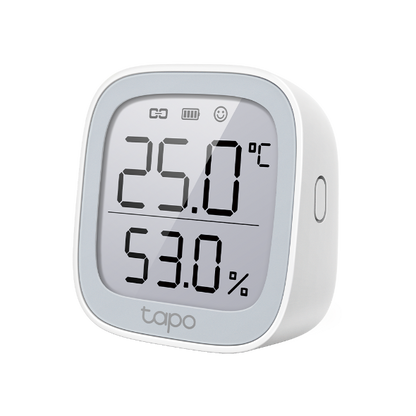 Tapo T315 – Monitor de Temperatura y Humedad, Alta precisión, automatización del hogar, hasta 2 años de duración de la batería, Requiere Hub