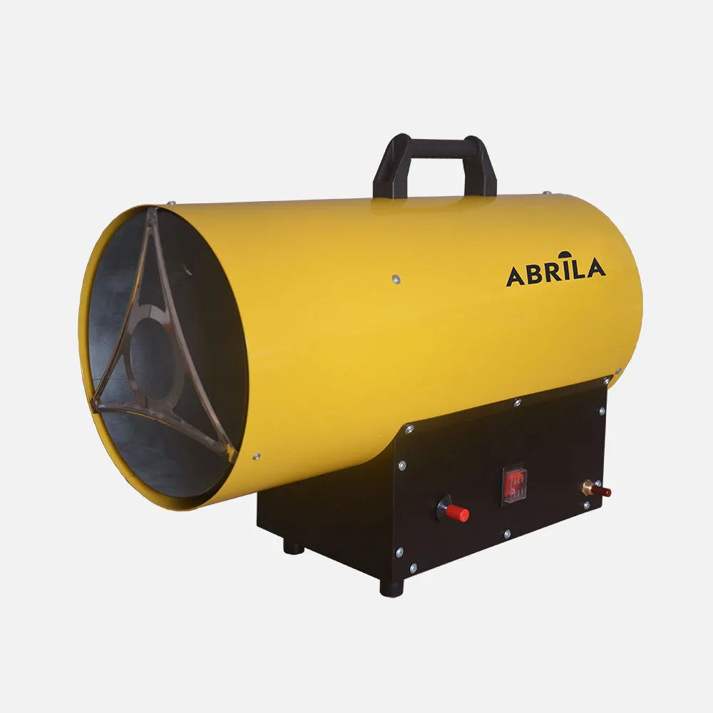 Cañón de Aire Caliente a Gas Propano Micra 30kW - Calefactor Industrial GLP con Seguridad | 37x22x45 cm