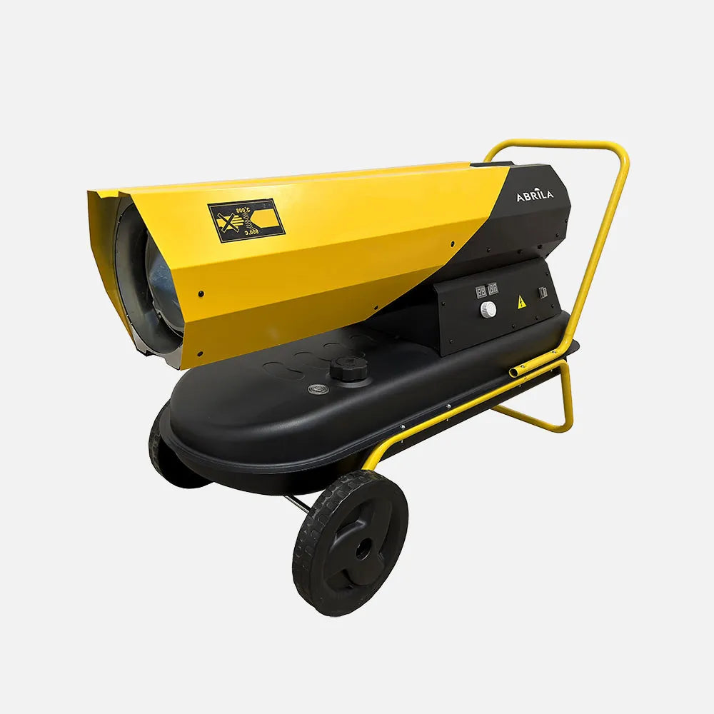 Cañón de Aire Caliente a Gasóleo Dixon 50kW - Gran Potencia con Control de Temperatura y Depósito 45L | 58x96x41 cm