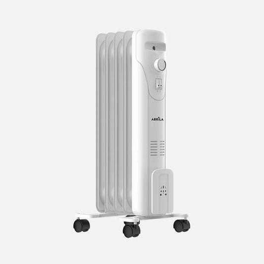 Radiador de Aceite Portátil Duncan 1000W - Estufa Eléctrica de Bajo Consumo con Sistema Antivuelco y Termostato | 60.5x27x24.5 cm