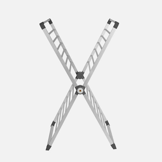 Tendedero Electrico.maxi Algarrobo 360w Aluminio Forma De X Cable1,2m 126x70x56cm