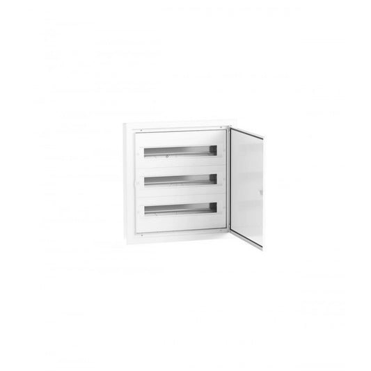 ARMARIO SUPERF. PTA OPACA 72 MOD 555X500X125 mm IP-54 // 3 FILAS 24 MOD C/ TIERRA