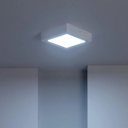 Plafón LED 12W Cuadrado 170x170 mm