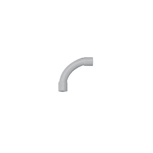 Codo union 90º m-40 de pvc p/tubo rigido
