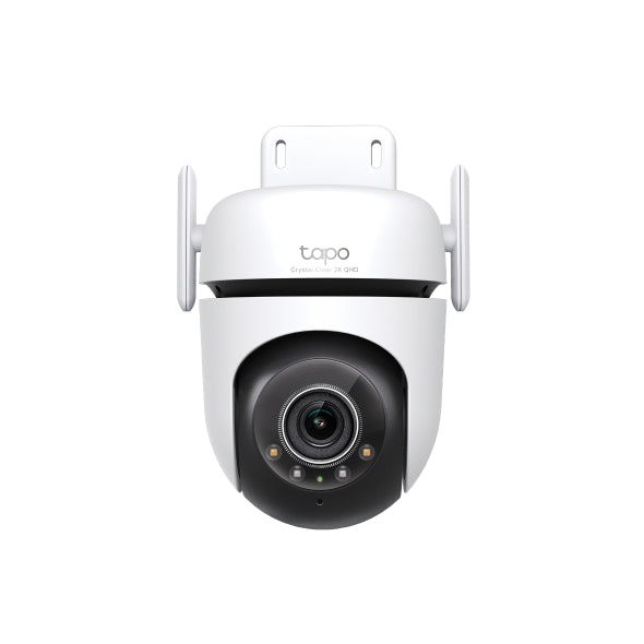 Tapo C520WS - Cámara Vigilancia Wi-Fi Exterior 360°, Resolución 2K QHD, Visión Nocturna en Color Starlight, Detección IA Múltiple, Seguimiento de Movimiento, IP66
