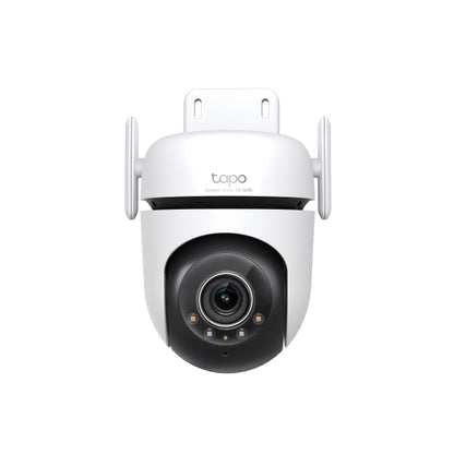 Tapo C520WS - Cámara Vigilancia Wi-Fi Exterior 360°, Resolución 2K QHD, Visión Nocturna en Color Starlight, Detección IA Múltiple, Seguimiento de Movimiento, IP66