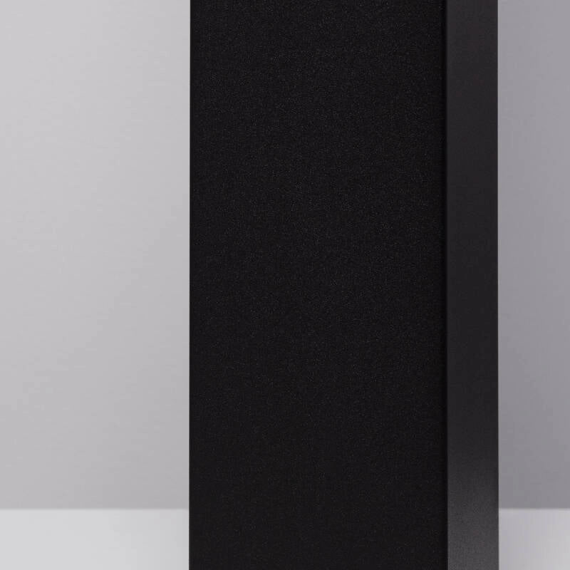 Baliza Exterior Superficie Pie 74cm Augusta Negra