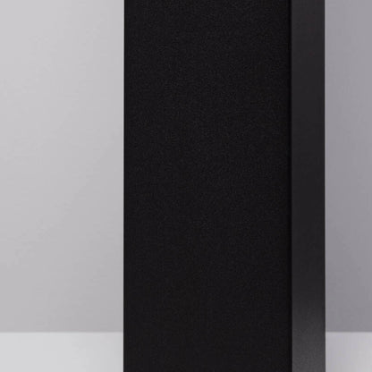 Baliza Exterior Superficie Pie 74cm Augusta Negra