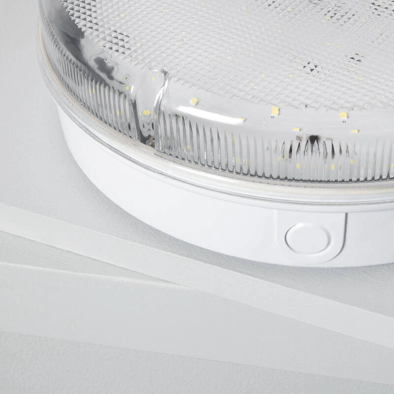 Plafón Emergencia LED 24W Circular Ø285 mm IP65 No Permanente