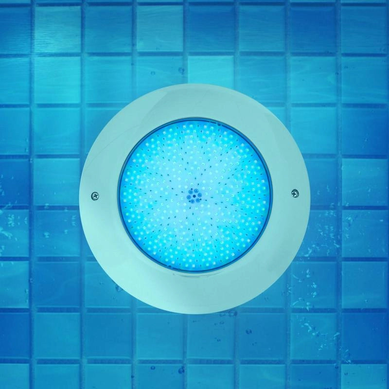 Foco Piscina Superficie LED Sumergible 12V DC Acero Inoxidable IP68 20W