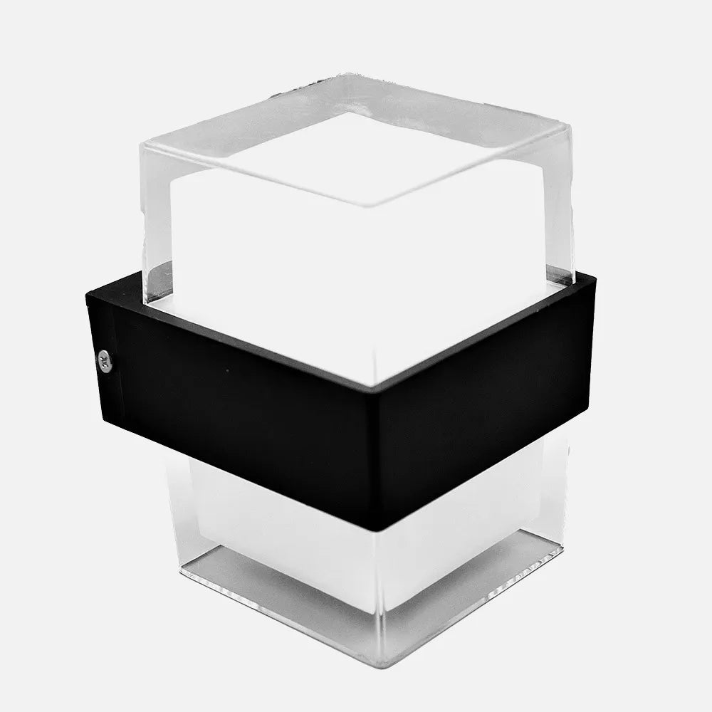 Aplique Exterior 8w 3000k Tucan Negro Ip44 500lm 13,3x9,5x10,5 Cm