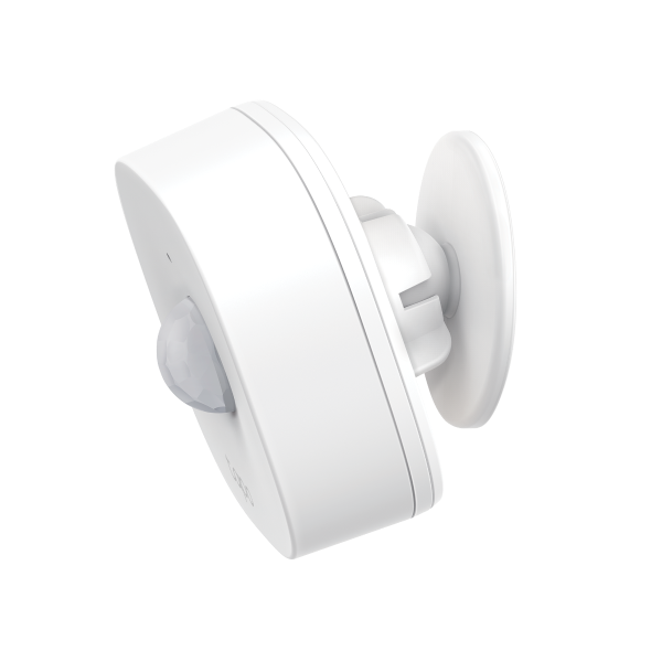 Tapo TP-Link T100 - Detector de Movimiento WiFi, Amplia Cobertura, Sensor de Alarma Antirrobo,Rotación 120º, Montaje Magnético, Control App, Requiere Hub