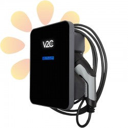 Cargador de coche V2C Trydan 22kW Trifásico