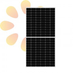 Panel Solar JA Solar 605W Deep Blue 4.0 Pro | n-type Bifacial Doble Vidrio JAM72D40