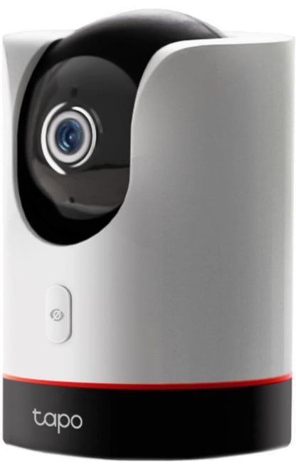 Tapo C225 - IA Cámara Vigilancia 360°, 2K QHD,Inteligente de IA, Visión Nocturna, Audio Bidireccional, Detección Movimiento, Admite Tarjeta SD 512G, Control Remoto, Fácil configuración
