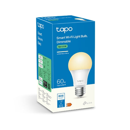 Bombilla LED Wi-Fi Inteligente E27 (Luz Cálida Regulable)