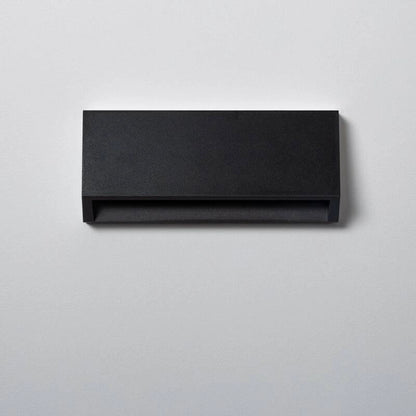 Baliza Exterior LED 3W Superficie Pared Rectangular Antracita Valeta