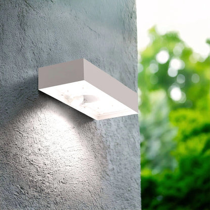 Aplique de Pared Exterior LED 6W Karl Solar Blanco