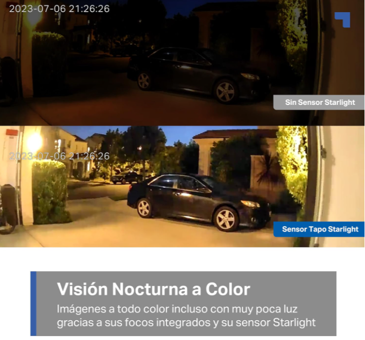 Tapo C120-2K 4MP Cámara de vigilancia para Interior y Exterior, Base magnética,focos duales, Admite Tarjeta SD de hasta 512 GB, IP66, Compatible con Alexa y Google Assistant