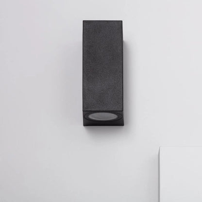 Aplique de Pared Exterior Iluminación Doble Cara Miseno Negro