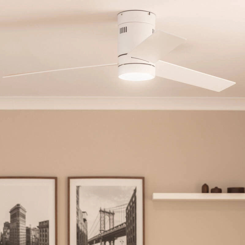 Ventilador de Techo Silencioso Tydir Blanco 132cm Motor DC