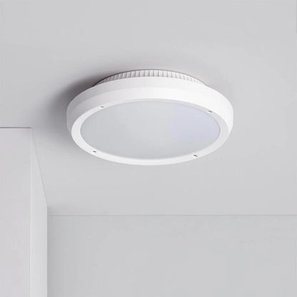 Plafón Circular para Exterior Ø300 mm IP65 Curio Blanco