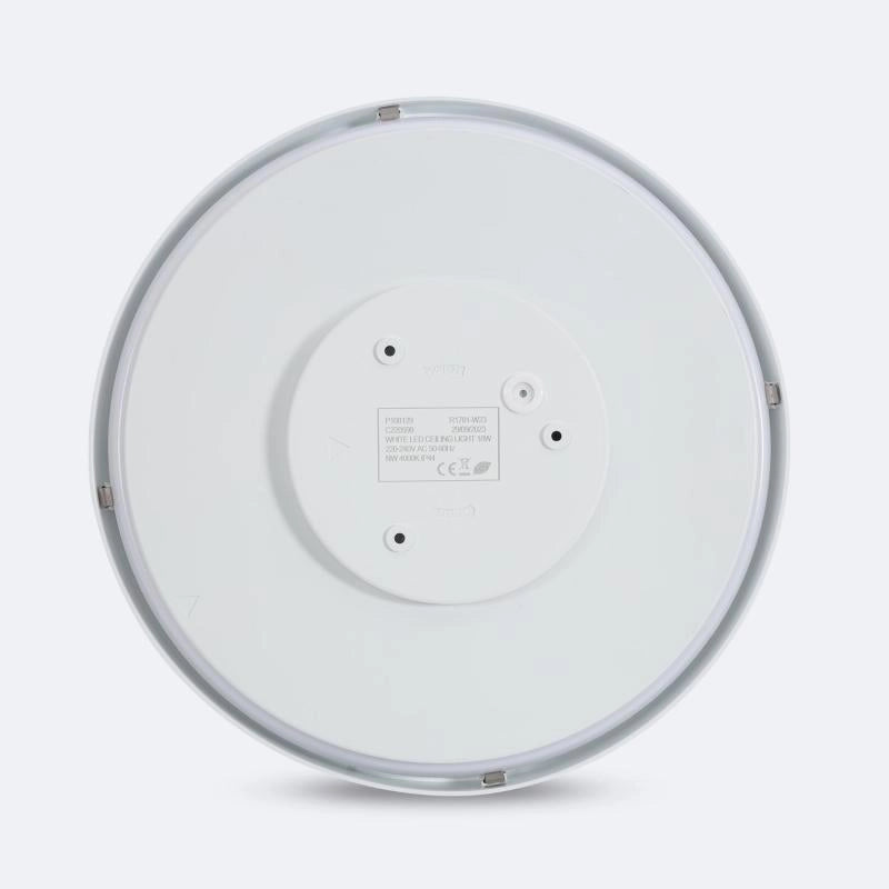 Plafón LED para Exterior 18W Circular con Detector de Movimiento Radar con Mando Ø300 mm