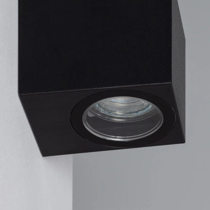 Aplique Exterior de Pared Miseno Negro