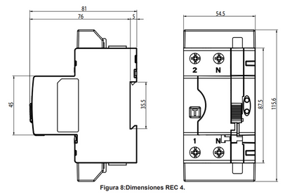 DIFERENCIAL AUTOREARMABLE CIRCUTOR 2P P26A21.